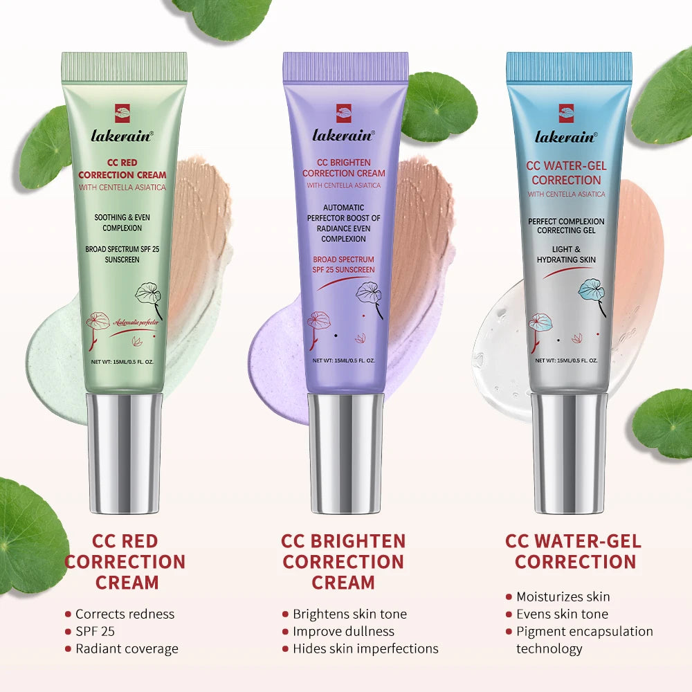 Centella CC Cream – High Coverage, Color-Changing Foundation | Lightweight, Hydrating Base Makeup for Flawless Skin