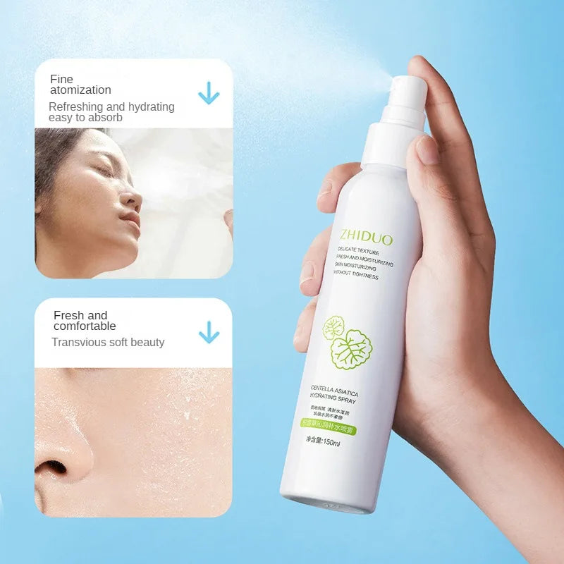 Centella Asiatica Moisturizing Face Toner Spray – Oil Control, Refreshing, Non-Greasy Facial Tonic & Makeup Base Essence, 150ml
