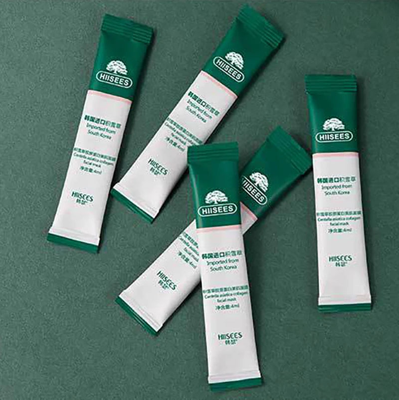 30-Pack Centella Asiatica Collagen Sleeping Masks – Brightening, Firming & Deeply Moisturizing Korean Skincare Treatment