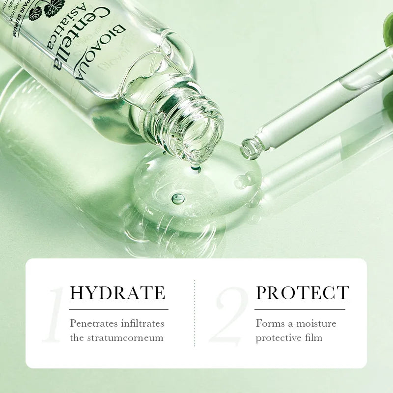 BIOAQUA Centella Face Serum – Deep Hydration & Firming Repair Facial Essence for Radiant Skin