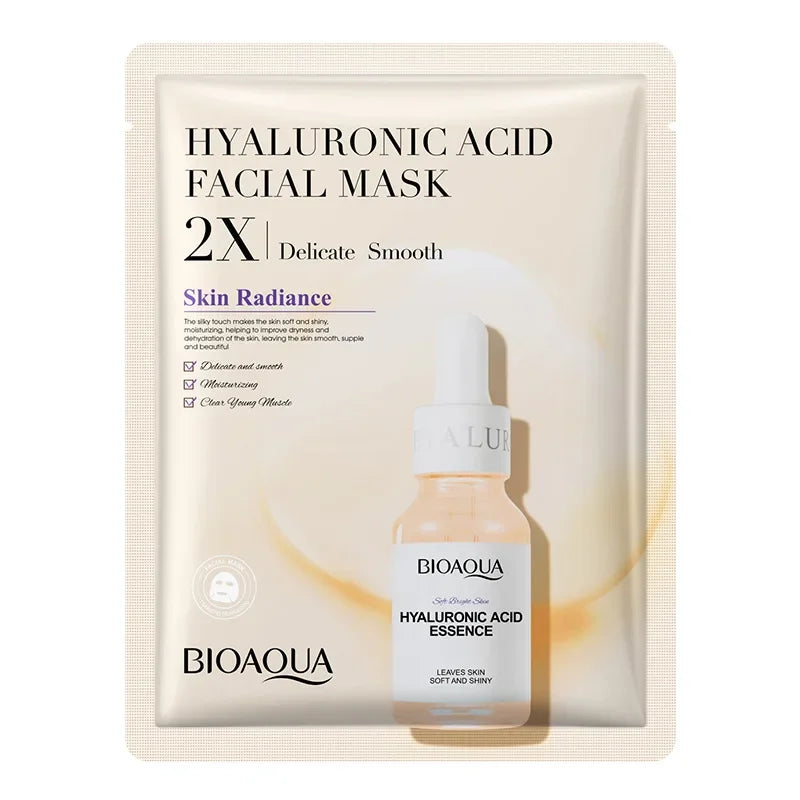 Centella Asiatica Collagen Hydrating Sheet Mask – Moisturizing, Refreshing, Anti-Aging Facial Treatment with Hyaluronic Acid & Vitamin C