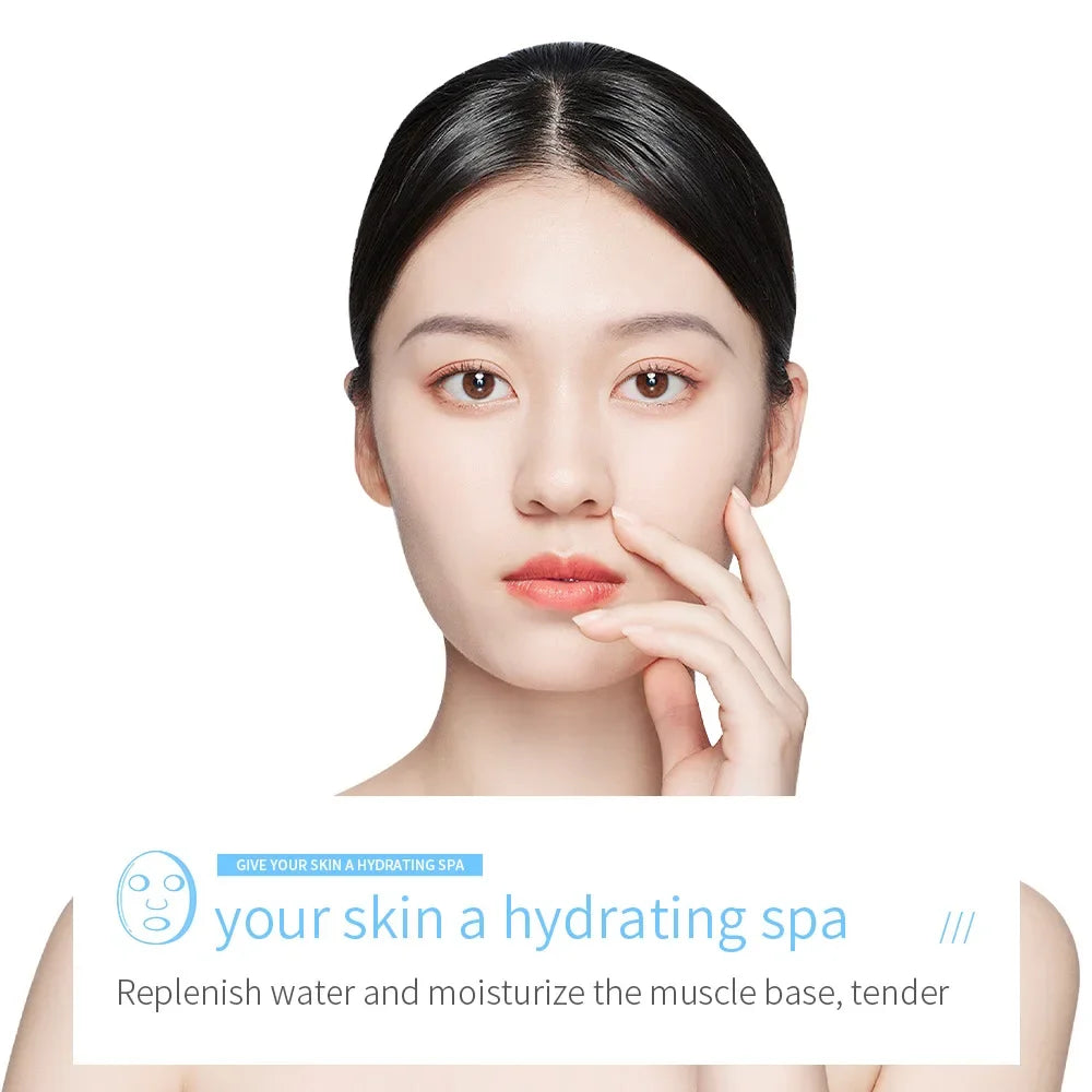 Centella Asiatica Collagen Hydrating Sheet Mask – Moisturizing, Refreshing, Anti-Aging Facial Treatment with Hyaluronic Acid & Vitamin C