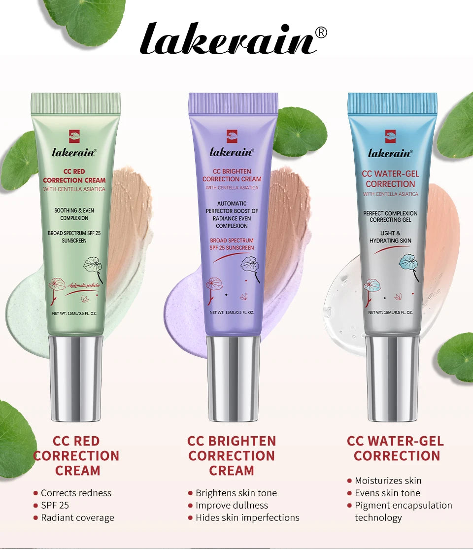 Centella CC Cream – High Coverage, Color-Changing Foundation | Lightweight, Hydrating Base Makeup for Flawless Skin