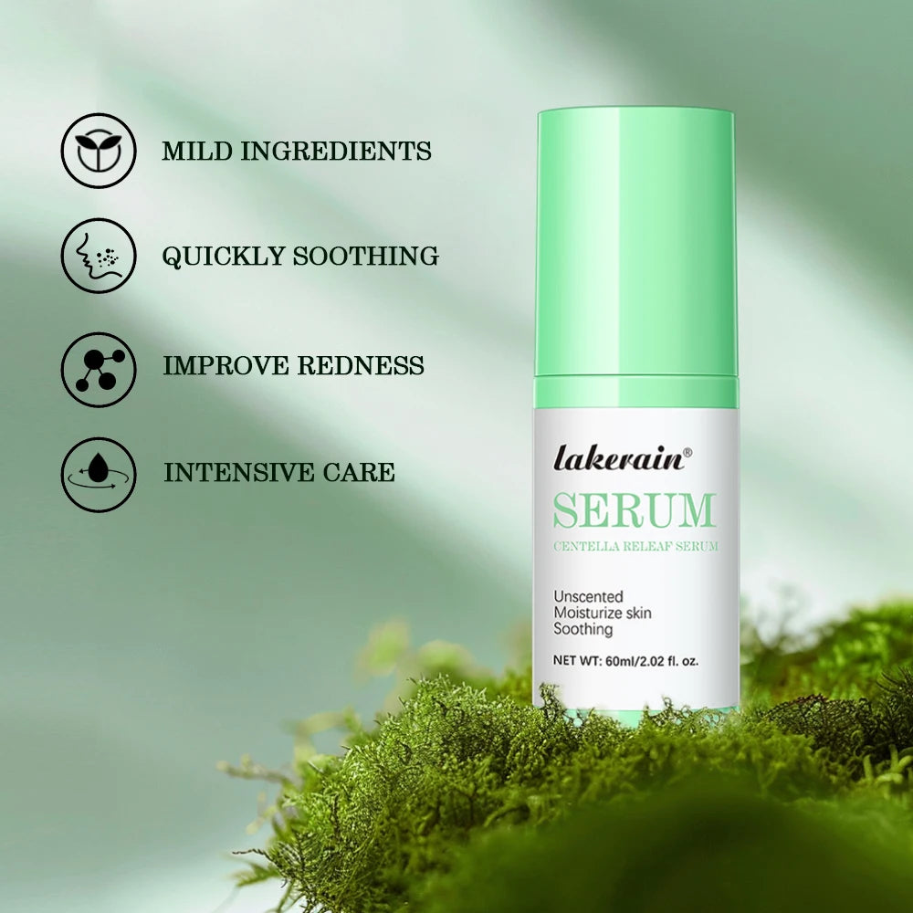 Centella Asiatica Facial Serum – Soothing, Hydrating & Repairing Gel Essence | Korean Skin Care for Radiant, Calm Skin