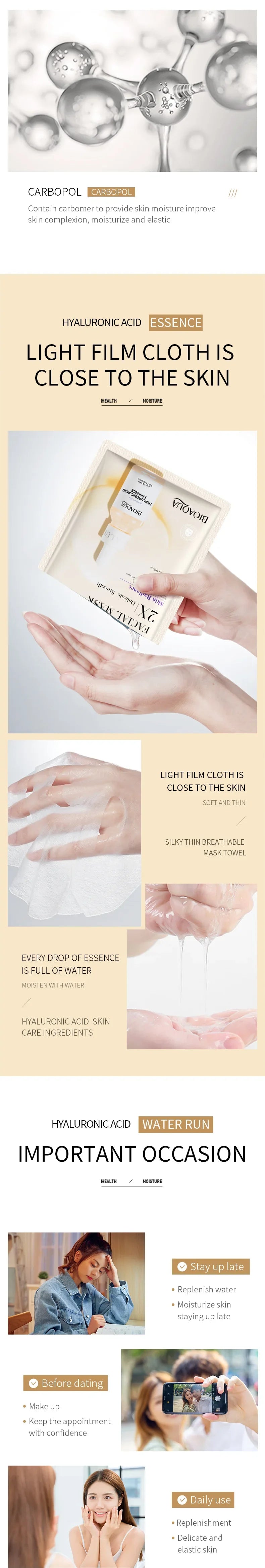 Centella Asiatica Collagen Hydrating Sheet Mask – Moisturizing, Refreshing, Anti-Aging Facial Treatment with Hyaluronic Acid & Vitamin C