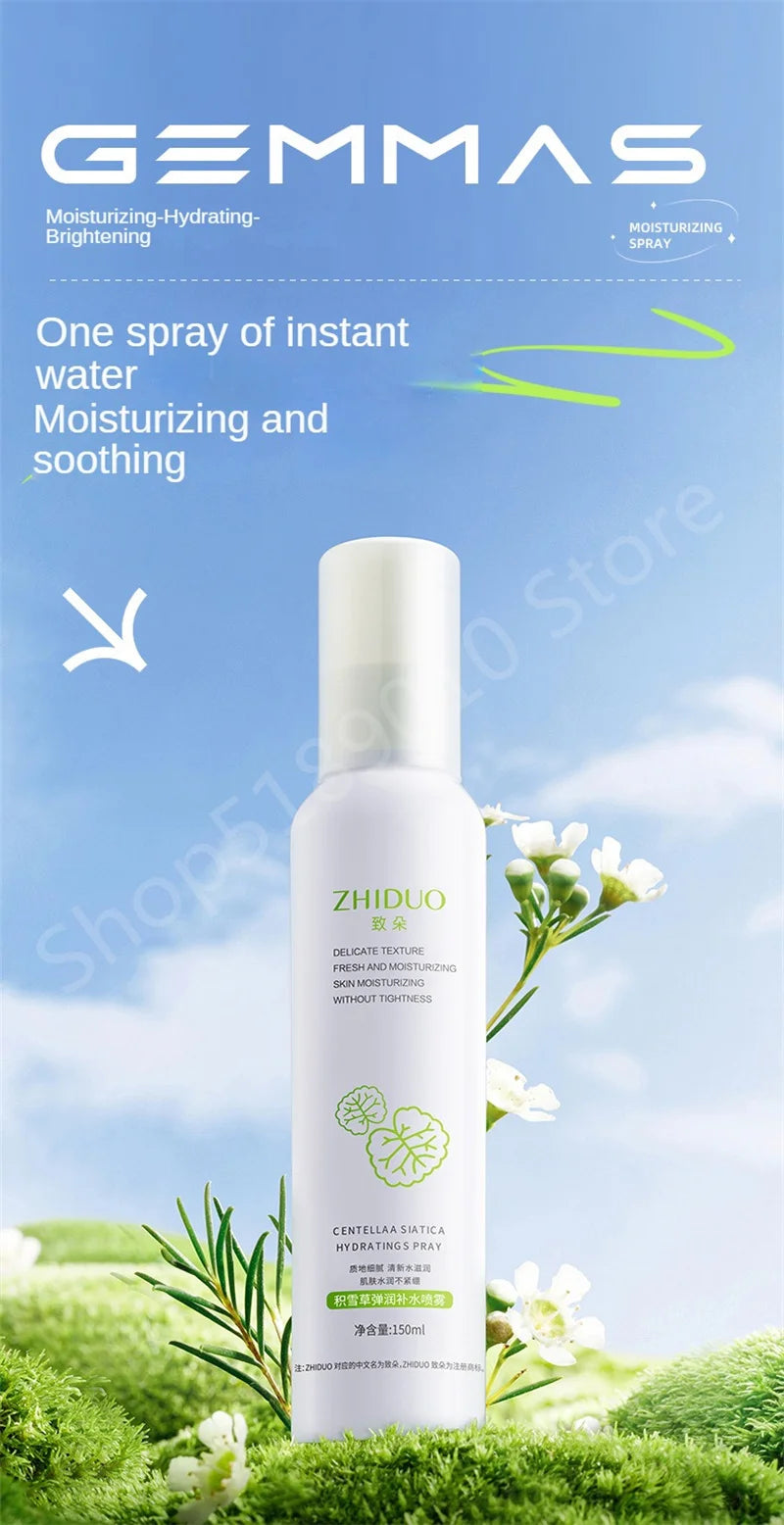 Centella Asiatica Moisturizing Face Toner Spray – Oil Control, Refreshing, Non-Greasy Facial Tonic & Makeup Base Essence, 150ml