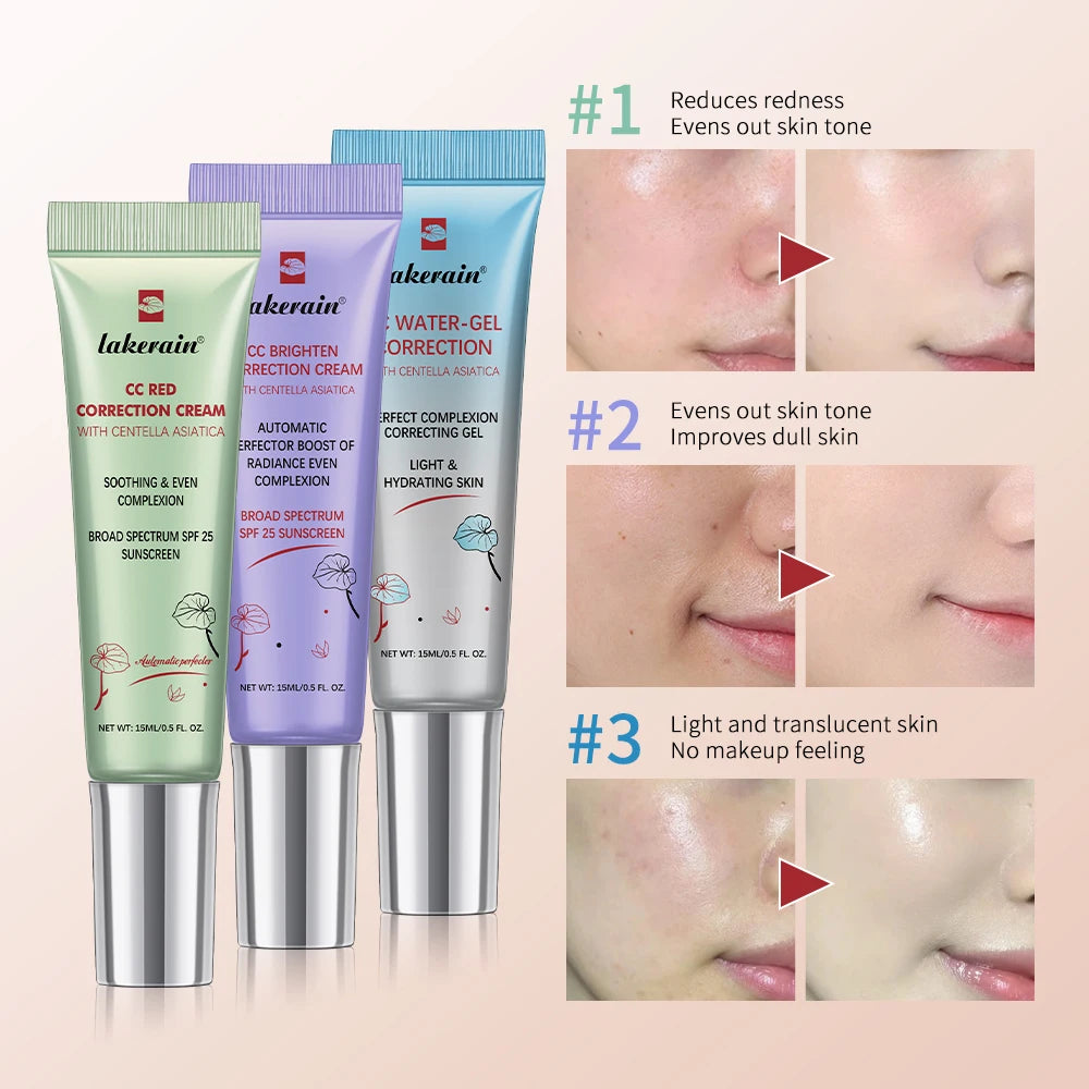 Centella CC Cream – High Coverage, Color-Changing Foundation | Lightweight, Hydrating Base Makeup for Flawless Skin
