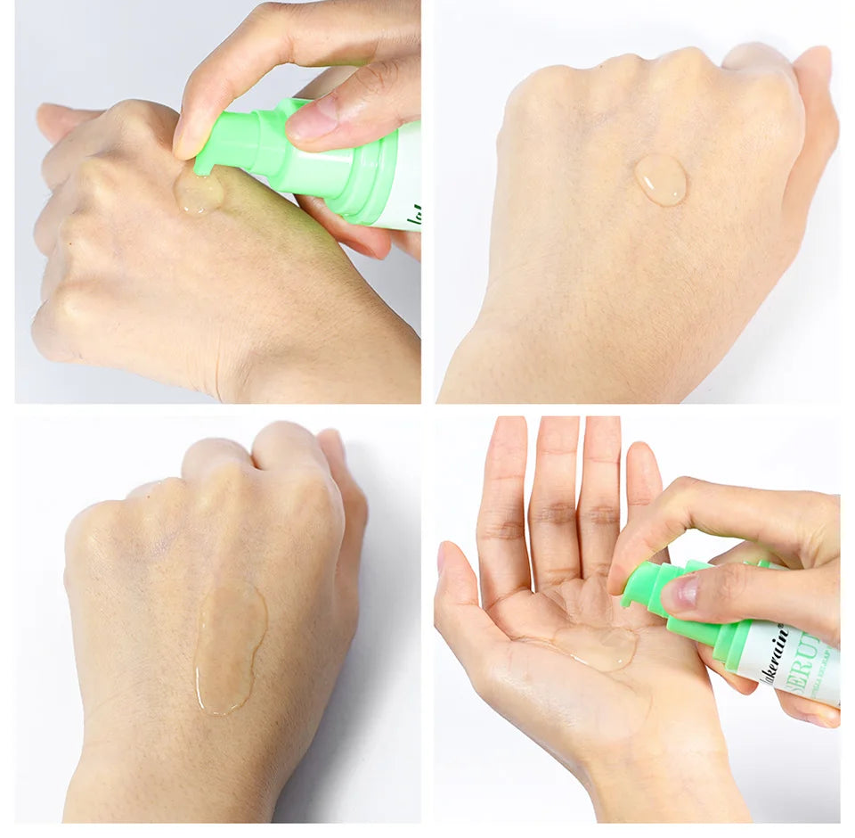 Centella Asiatica Facial Serum – Soothing, Hydrating & Repairing Gel Essence | Korean Skin Care for Radiant, Calm Skin