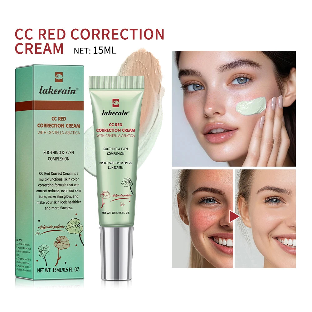 Centella CC Cream – High Coverage, Color-Changing Foundation | Lightweight, Hydrating Base Makeup for Flawless Skin