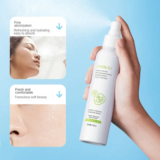 Centella Asiatica Moisturizing Face Toner Spray – Oil Control, Refreshing, Non-Greasy Facial Tonic & Makeup Base Essence, 150ml