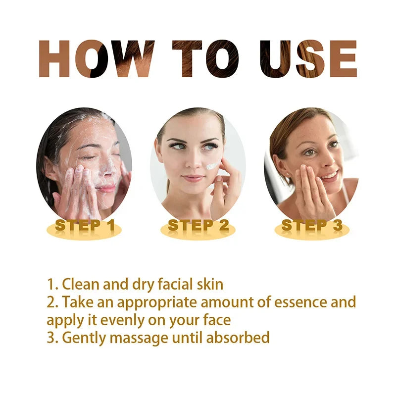 Korean Centella Asiatica Face Serum – Nourish Dry Skin, Smooth, Rejuvenate, Brighten & Whitening Facial Moisturizer