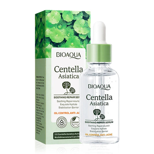 BIOAQUA Centella Face Serum – Deep Hydration & Firming Repair Facial Essence for Radiant Skin
