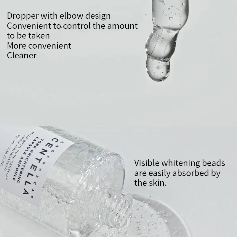 Korean Centella Tone Brightening Set – Toner, Calming Serum, Moisturizing Cream & Gentle Cleanser Skincare Original