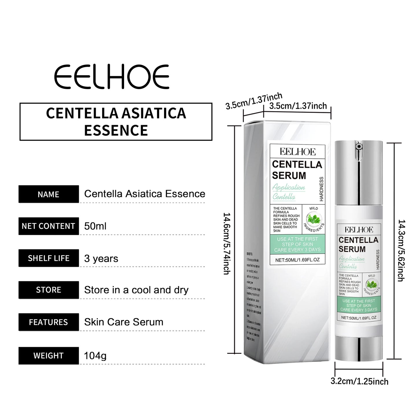 Centella Rejuvenating Serum – Brighten, Repair & Hydrate for Smooth, Calm Skin