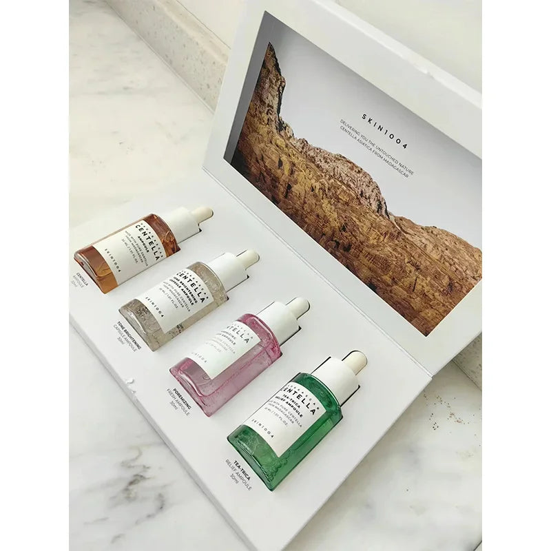 Skin1004 Limited Edition Centella Asiatica Essence Facial Care Set – Soothing Multi-Color Essence for Radiant Skin