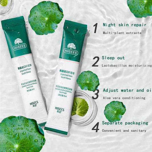 30-Pack Centella Asiatica Collagen Sleeping Masks – Brightening, Firming & Deeply Moisturizing Korean Skincare Treatment